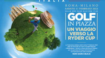 Il ministro Santanchè al “Golf in Piazza” in Piazza Duomo