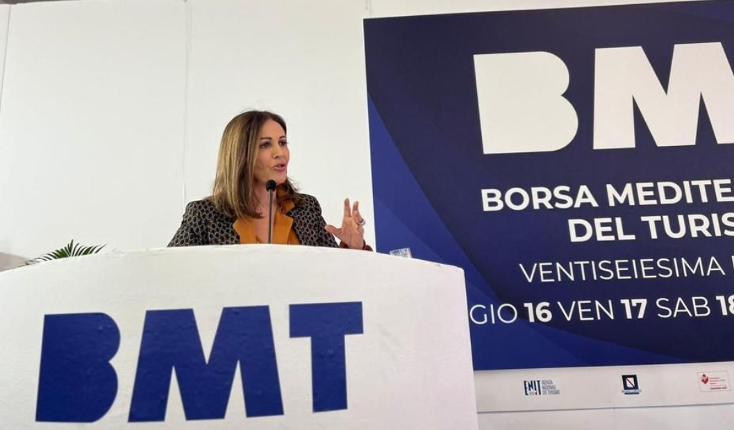 Il ministro Santanchè alla XXVI edizione della Borsa Mediterranea del Turismo