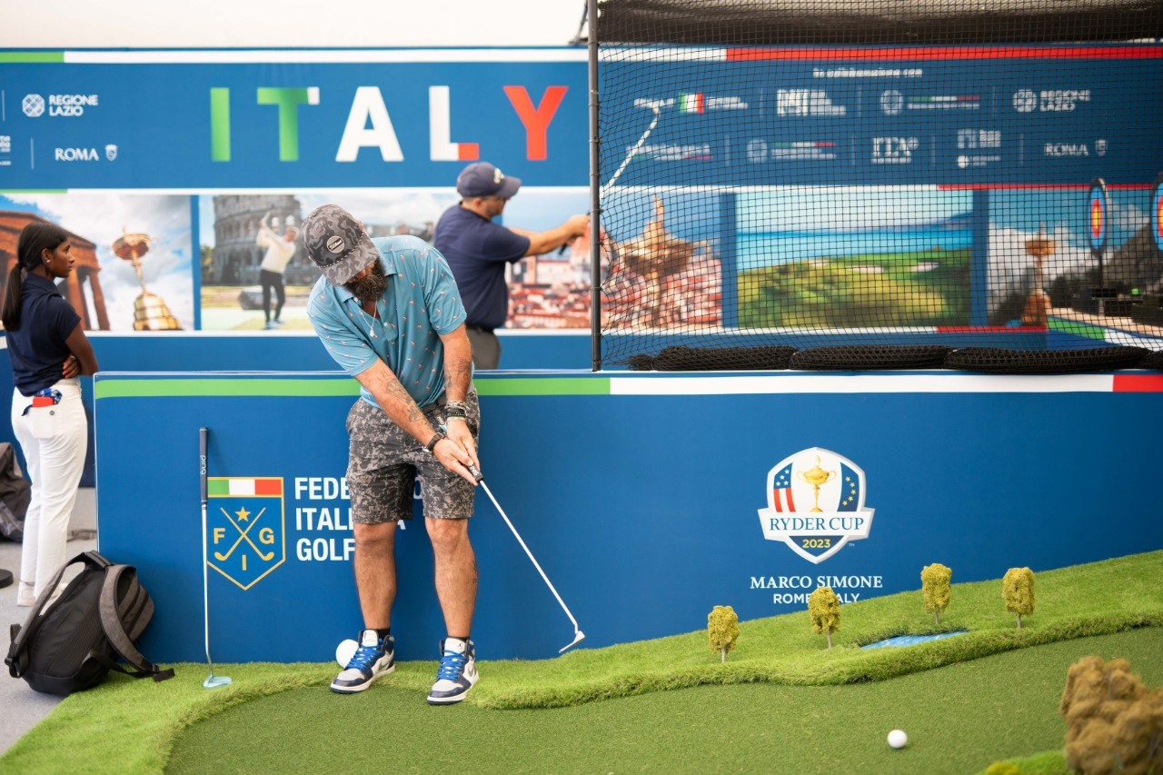 Servizio Rai 1 Ryder Cup Roma- Tg1 01/10/2023