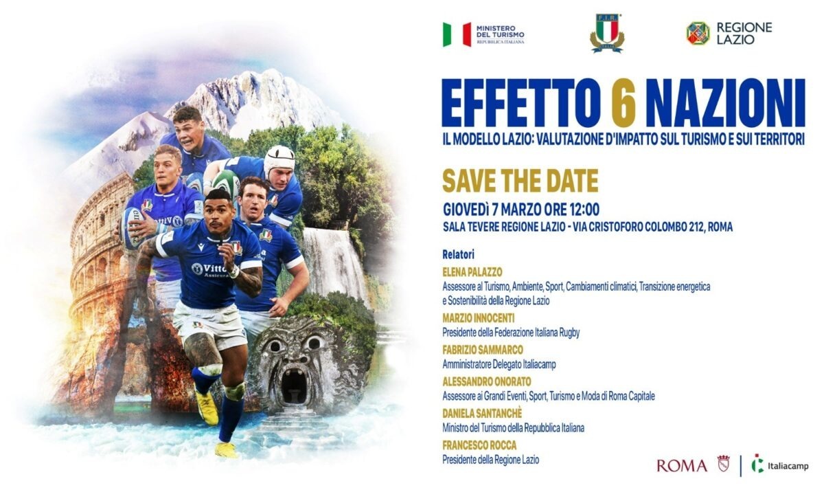 Il ministro Santanchè alla conferenza stampa “Effetto 6 Nazioni” – TGR Lazio 07 marzo 2024