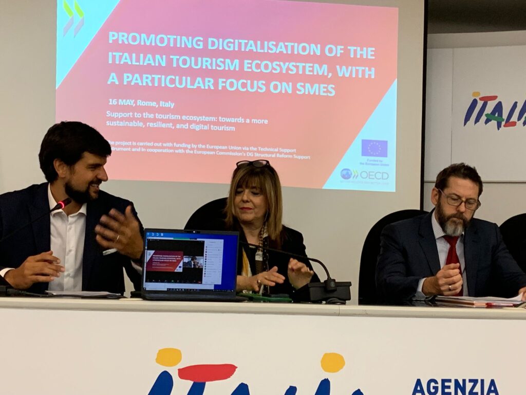 Workshop su digitalizzazione turismo con OCSE e Commissione Europea