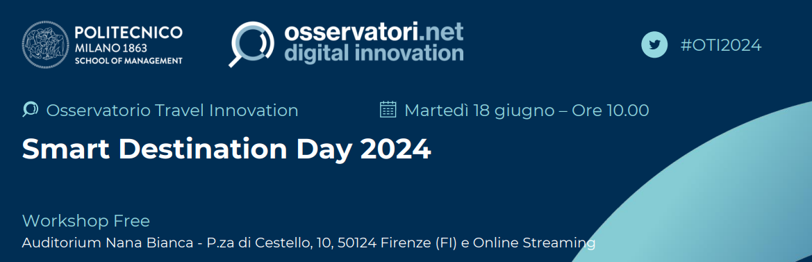 Turismo, MiTur presente a “Smart Destination Day” 2024