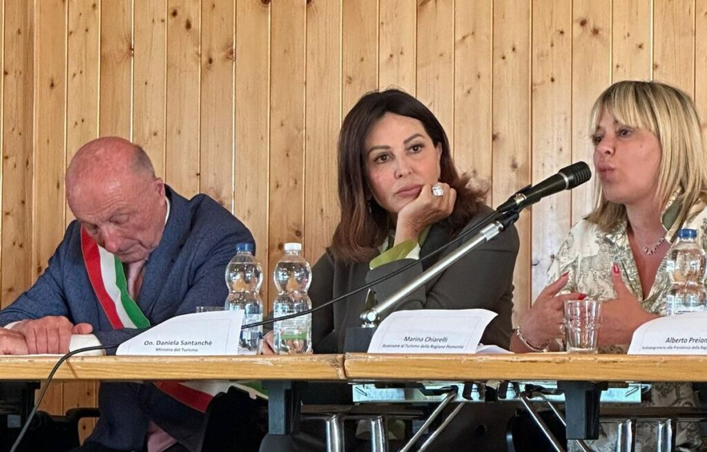 Visita Ministro Santanchè a Macugnaga