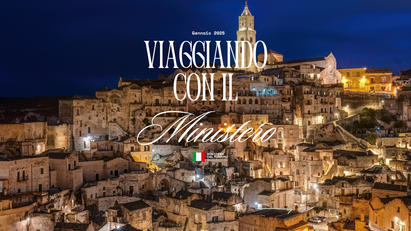 Viaggiando con il Ministero: il diario di bordo mensile su attività, iniziative e politiche del dicastero del turismo – Gennaio 2025