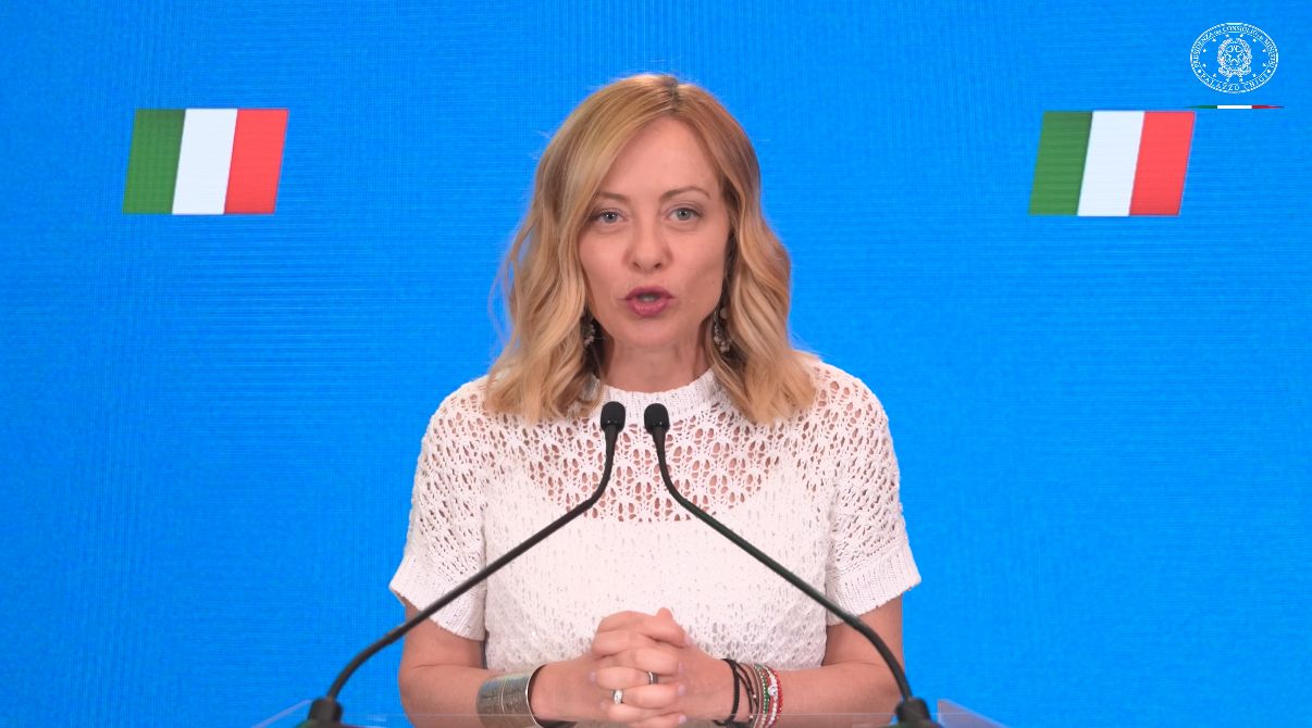 Videomessaggio presidente Giorgia Meloni all’assemblea Federalberghi