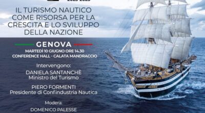 Il Ministro Santanchè interverrà al Villaggio Italia per l’arrivo del Vespucci a Genova