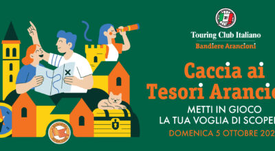 Caccia ai Tesori Arancioni del Touring Club Italiano:  sono aperte le iscrizioni alla più grande caccia al tesoro in contemporanea in tutta Italia domenica 5 ottobre