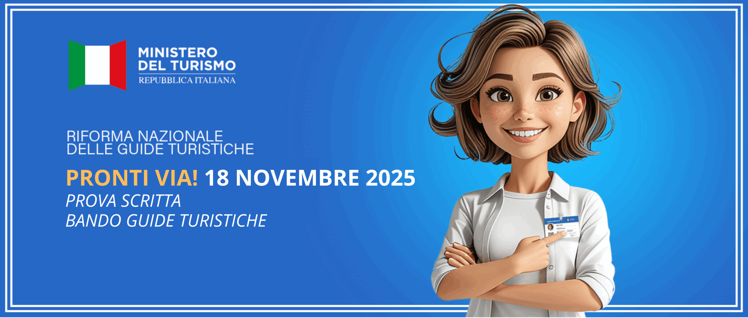 Guide turistiche, Ministero: 18 novembre prova scritta esame abilitazione